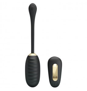 PRETTY LOVE - Royal Pleasure Wireless Remote Vibrating Egg (Chargeable - Black Gold)